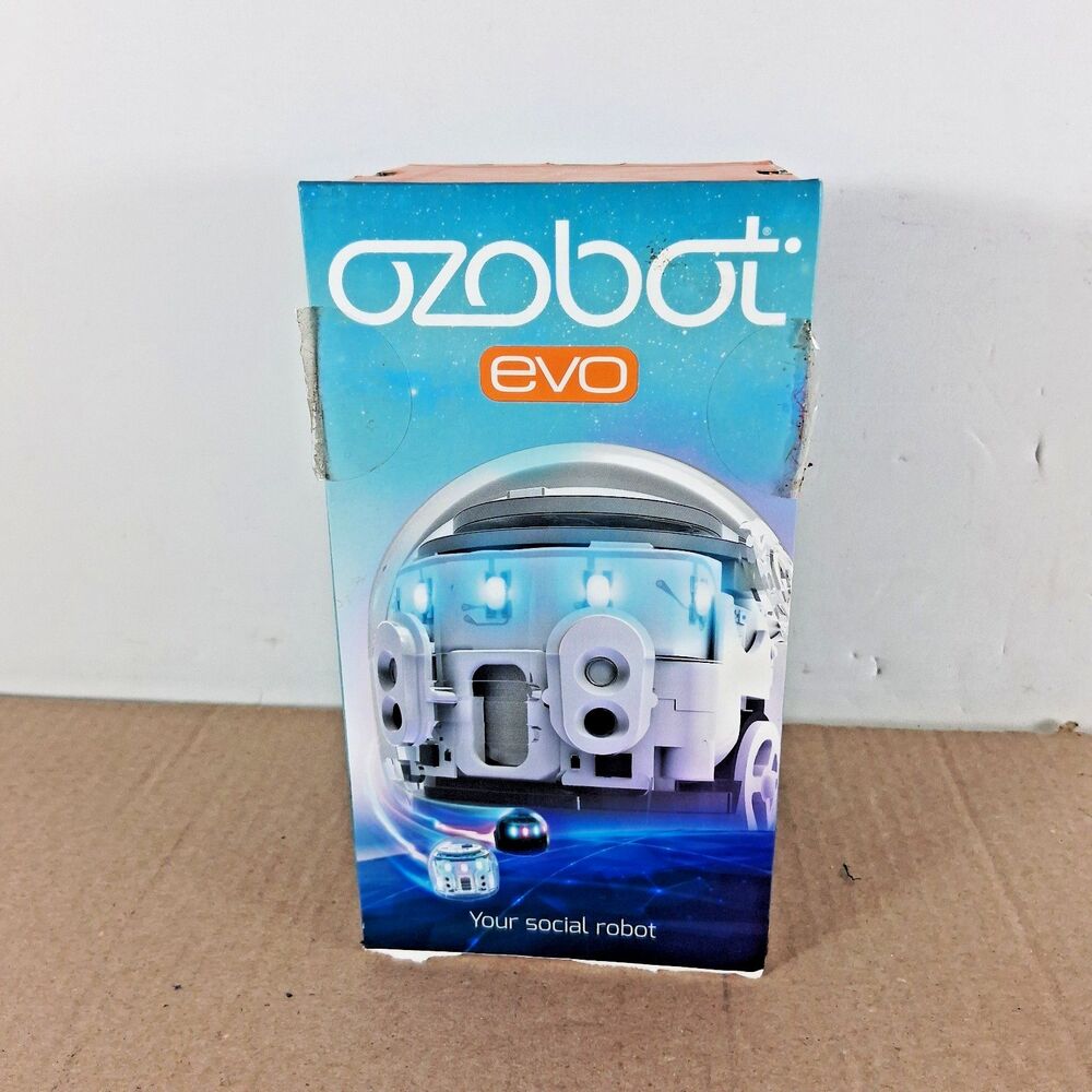 Ozobot STEM Robot Toy Starter Pack - Crystal White